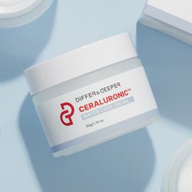 [DIFFER&DEEPER]  Cerarulonic Water Core Cream 50g – The Ultimate 17-Layer Hydration Solution _ Made in Korea